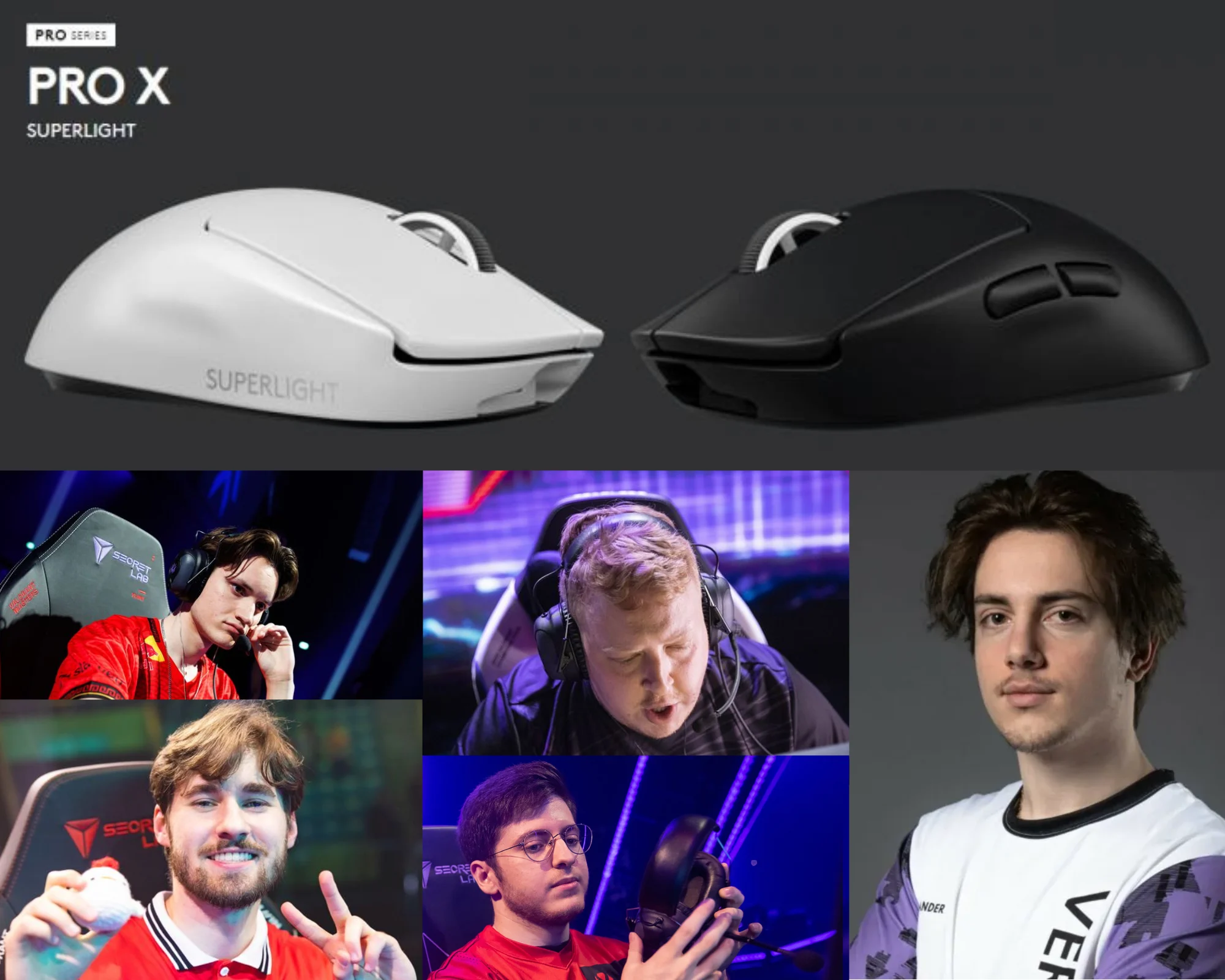 Logitech G Pro X Superlight - best mouse for valorant