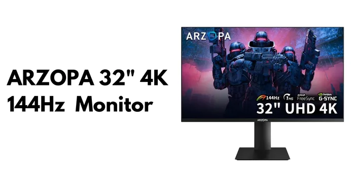 4K 144Hz Monitor ARZOPA